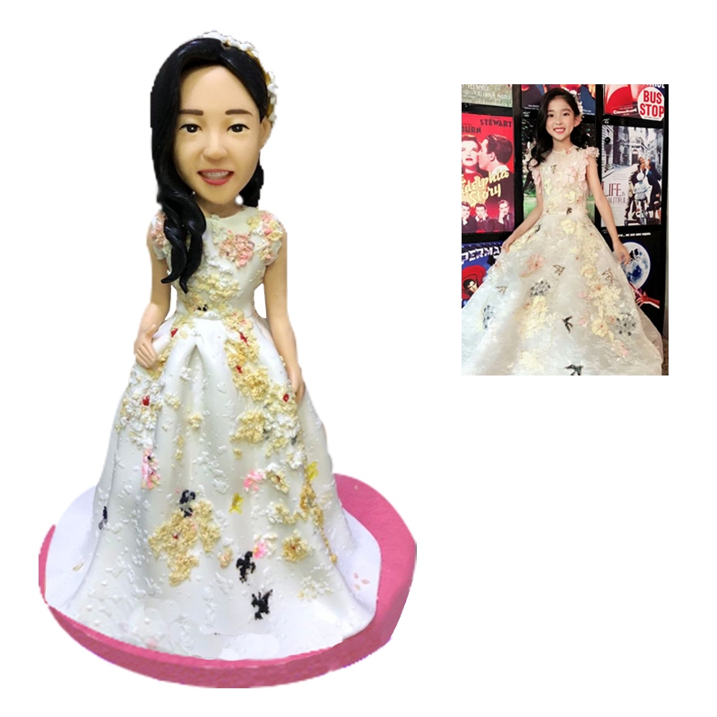 Personalisierte Wackelkopf Figur mit individuellem Gesicht und Körper (1 Person)