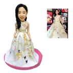 Personalisierte Wackelkopf Figur mit individuellem Gesicht und Körper (1 Person)